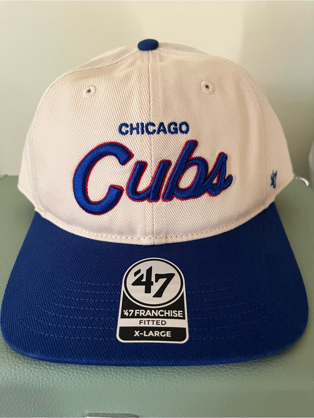 '47 Chicago Cubs Two-Tone Cap - Cream & Royal Blue